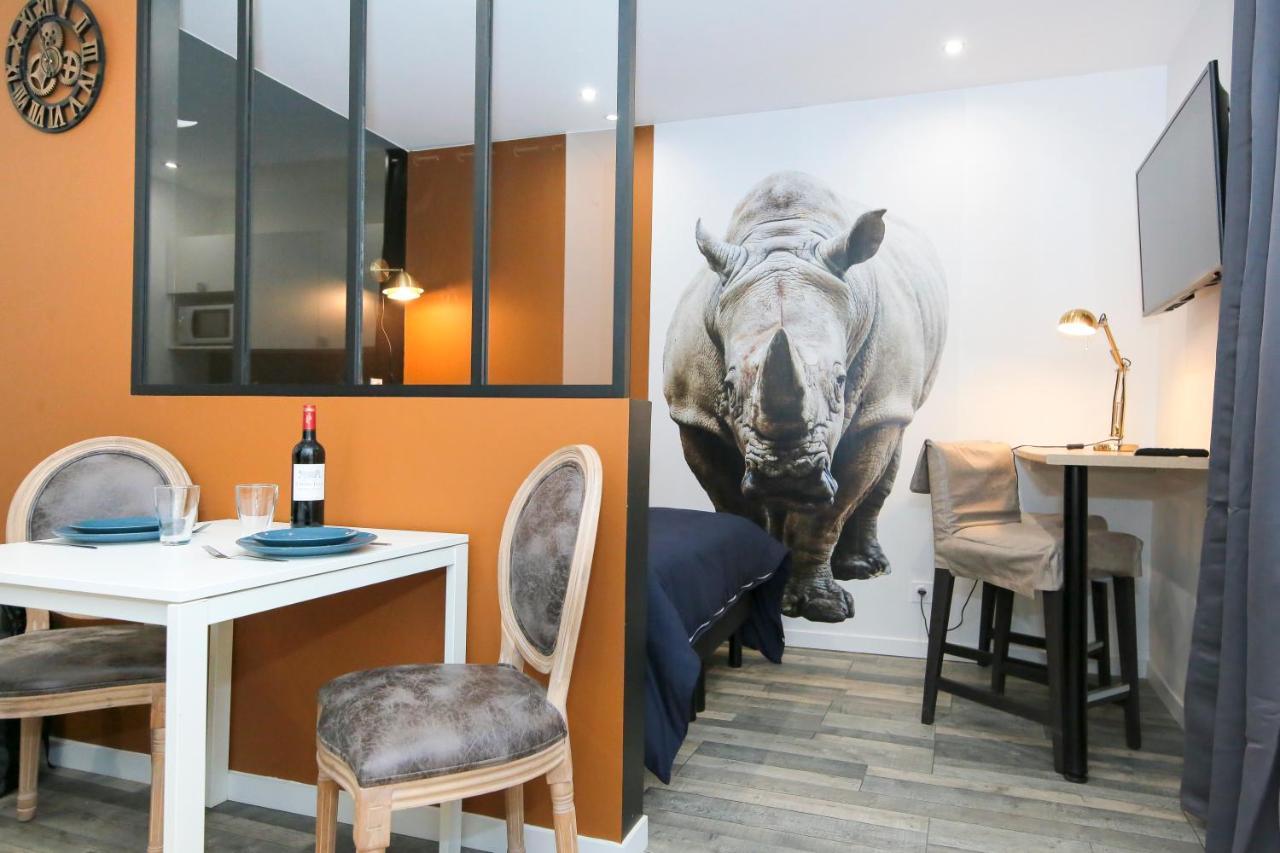 Apartmán Le Rhinoceros, T1 Hypercentre Chic Et Cosy, Wifi Par Sovalfi Saint-Etienne  Exteriér fotografie